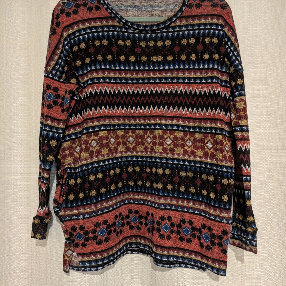 Bellamie Colorful Knit Sweater